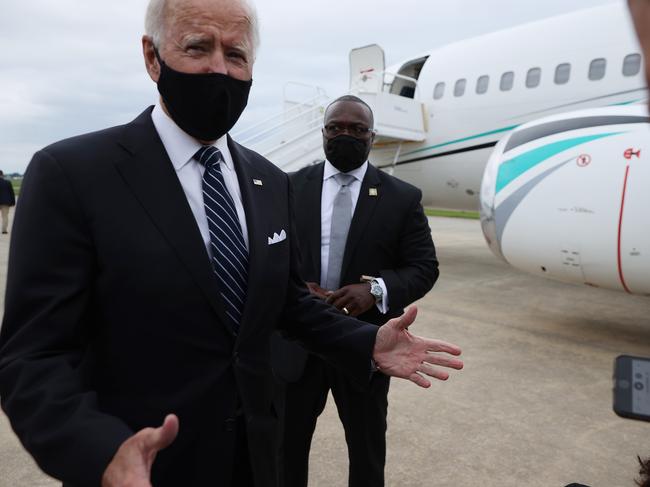 Joe Biden is worth $13m. Picture: AFP