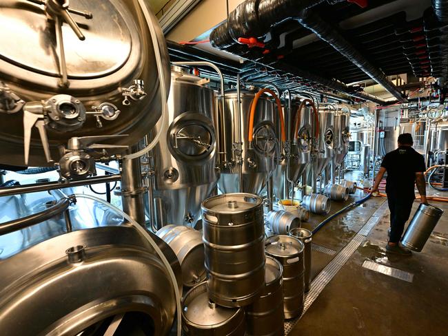 Brew your own beer, and drink it too. Picture: AFP