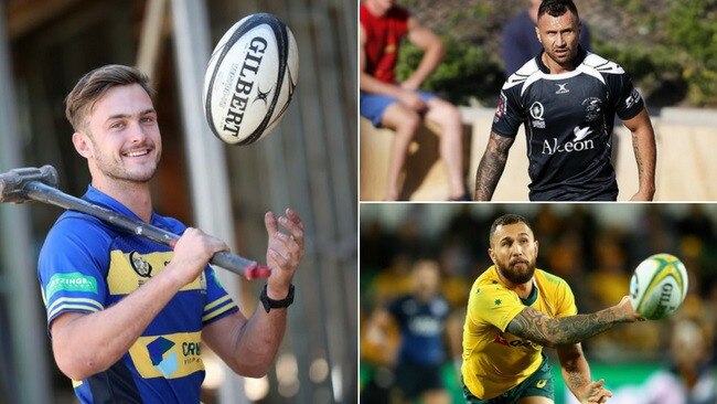 Former 5th grader Jack Frampton will line up against Quade Cooper in the Premier Rugby semi-final at Ballymore.