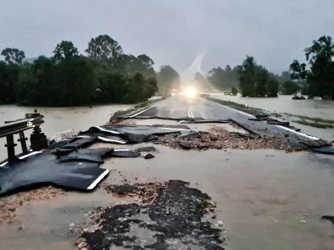 Bruce Highway, north of Gympie. Photo: Facebook