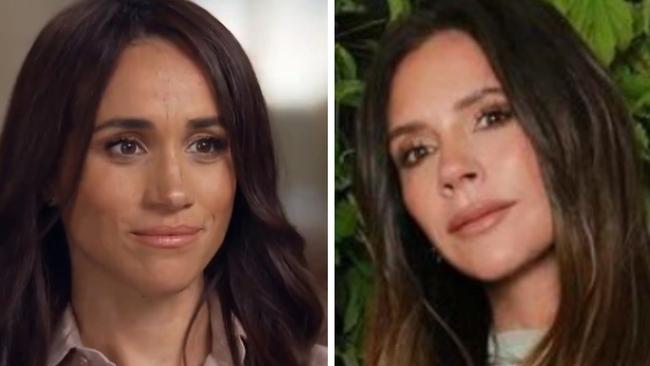 Meghan Markle and Victoria Beckham.