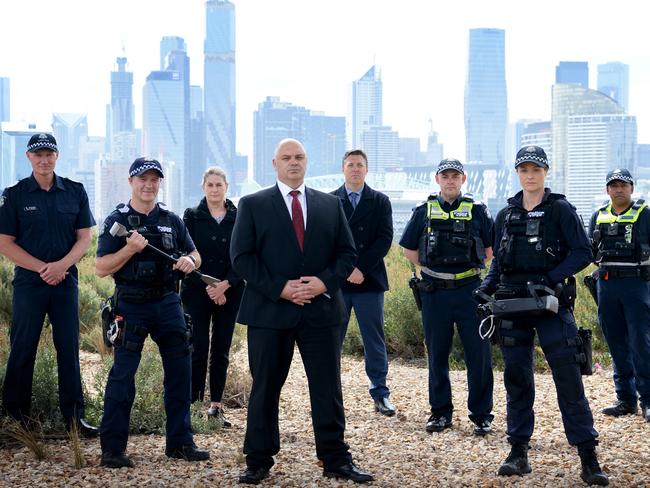 The Victoria Police Viper task force are making waves across the state. Picture: Andrew Henshaw