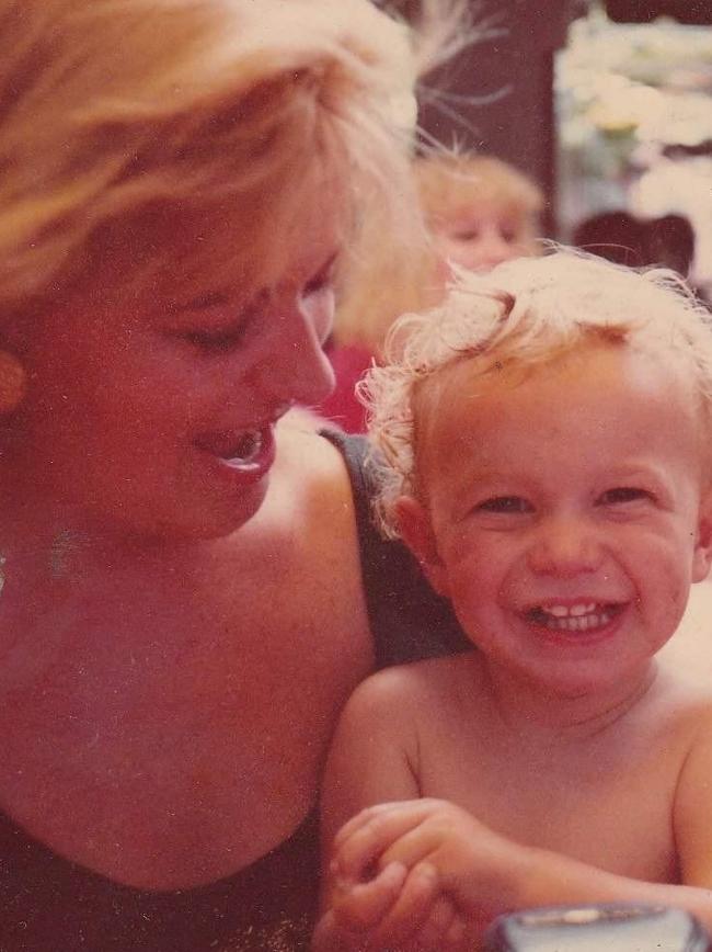 Suzi Evans and her son Murray. Picture: Supplied