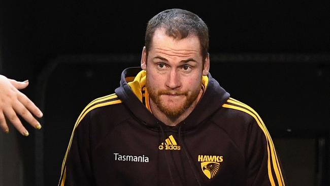 Jarryd Roughead has been receiving treatment for melanoma. Picture: Getty Images