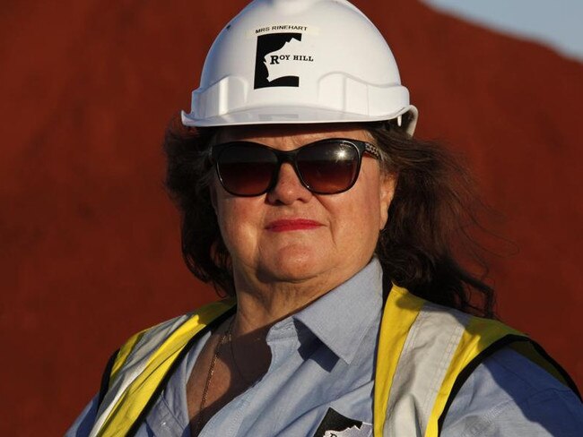 It appears Rinehart has fallen victim to “The Streisand effect. Picture: Phil Gostelow