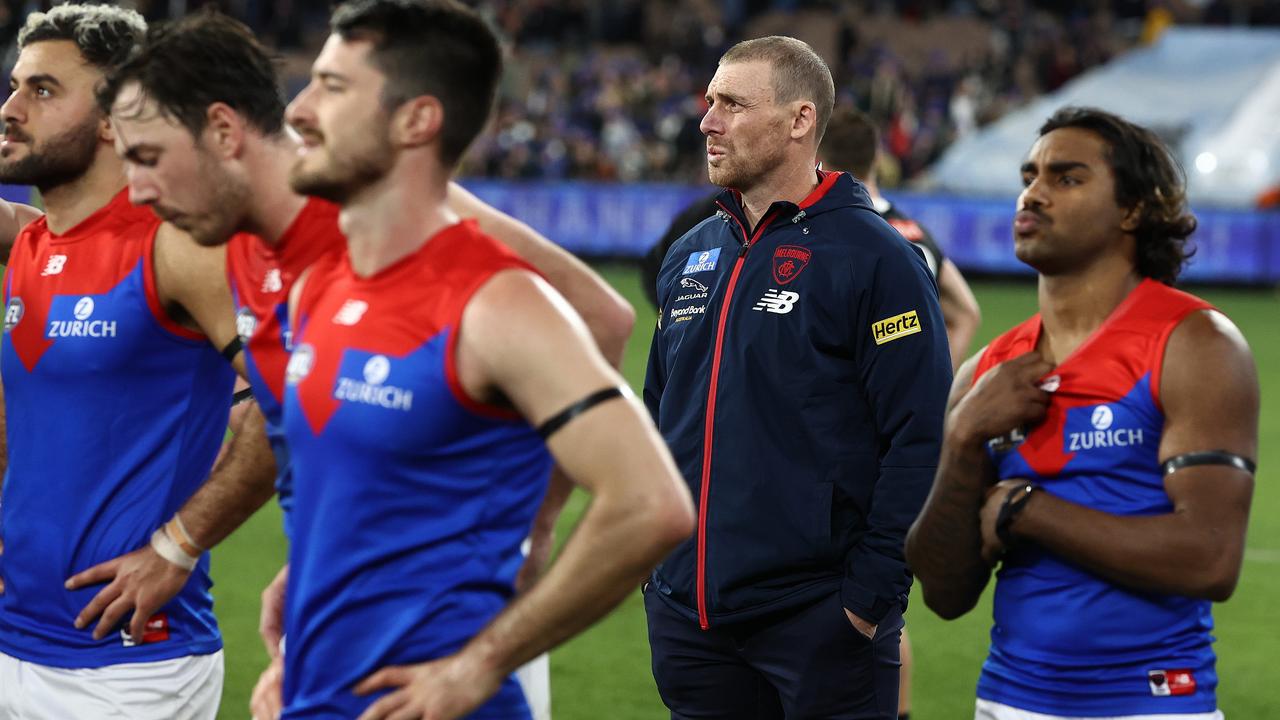 The Demons have drifted in betting for the premiership. Picture: Michael Klein
