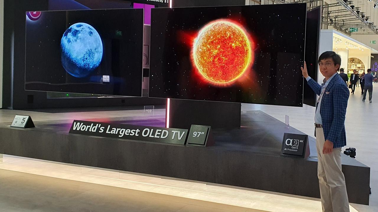 LG unveils world’s largest OLED TV in Berlin OLED evo Gallery Edition