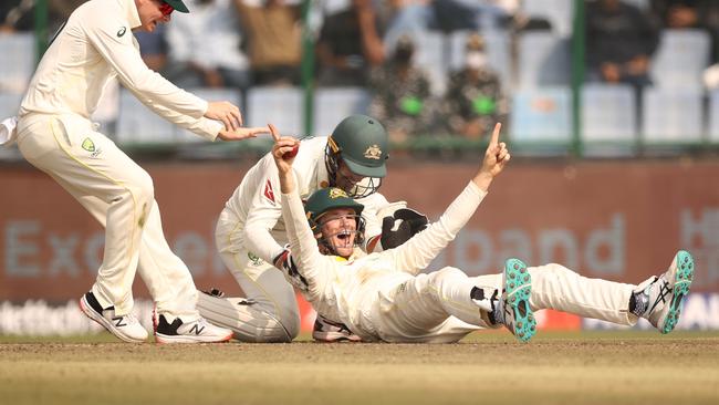 That feeling when you take an absolute screamer. (Photo by Robert Cianflone/Getty Images)