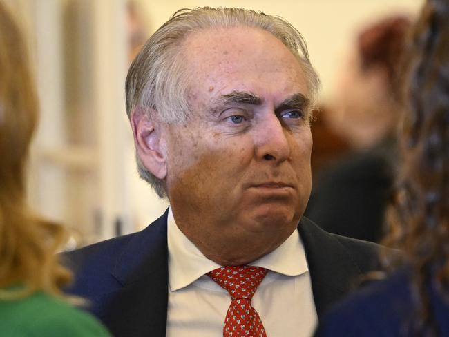 CANBERRA, AUSTRALIA  - NewsWire Photos - May 13, 2025: Senator Don Farrell arrives at the swearing-in ceremony at Government House, Canberra. Picture: NewsWire / Martin Ollman