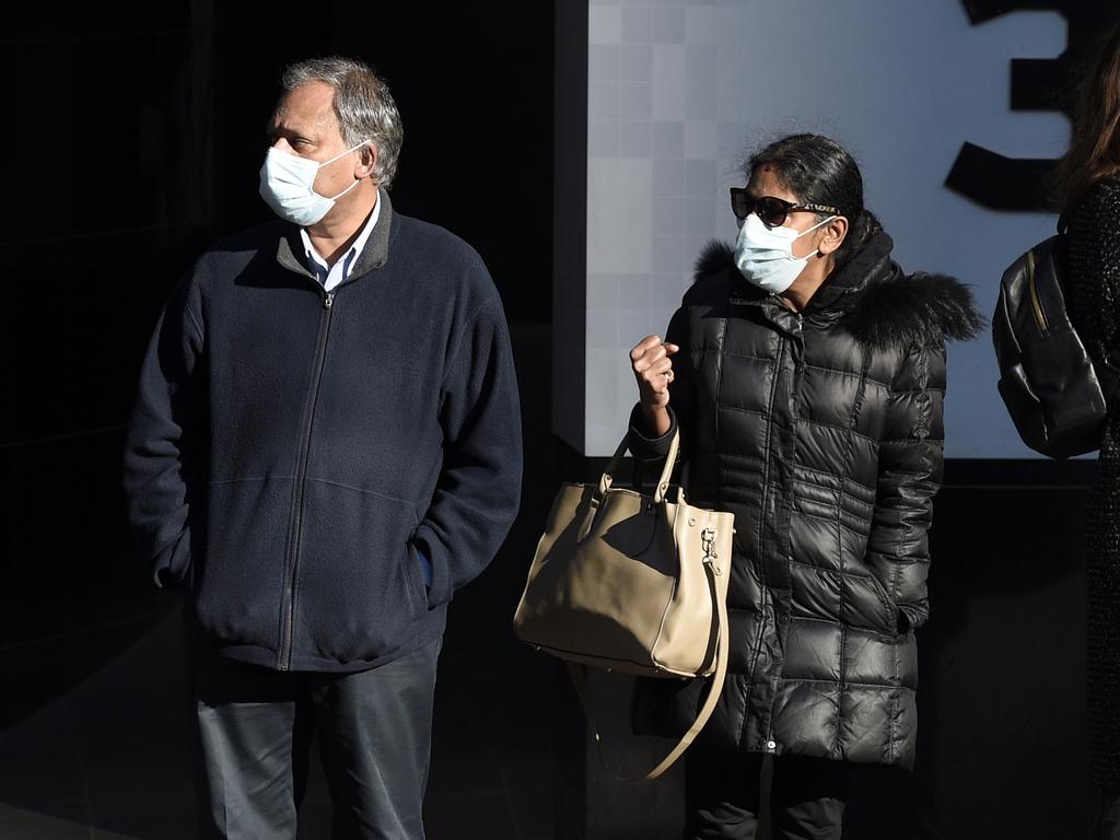 Kandasamy (left) and Kumuthini Kannan (right) arrive at the Melbourne Supreme Court after being found guilty of keeping a woman as a slave. Picture: NCA NewsWire / Andrew Henshaw