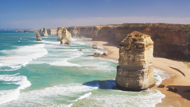 The Twelve Apostles remains closed to the public but police have issued 10 infringement notices to those who ignored the closure.