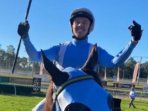 Brisbane jockey Les Tilley has 11 rides at Thursday’s record-breaking meeting at Callaghan Park. Photo: Tony McMahon