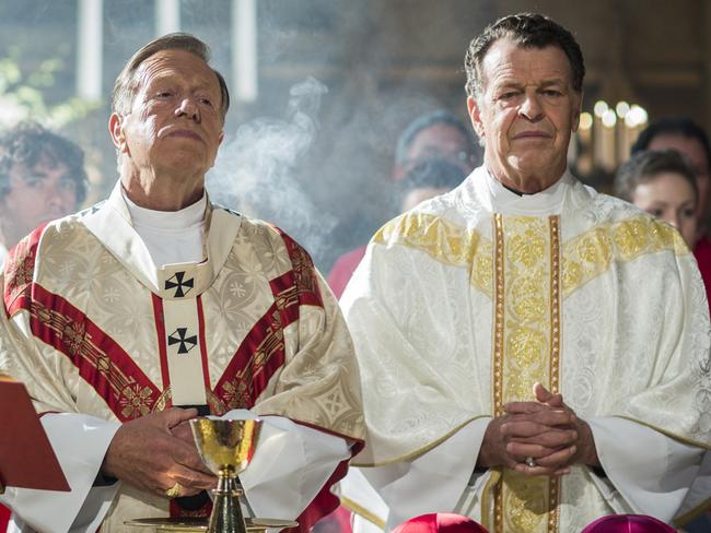 Secrets of the Catholic Church ... Jack Thompson and John Noble in Devil's Playground. Picture: Foxtel