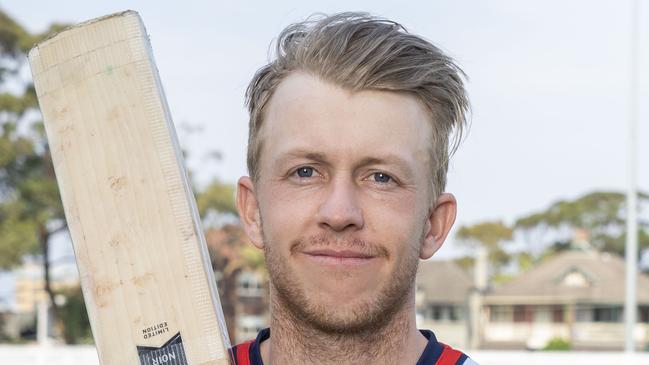 Easts leading batsman, Angus Robson. (AAP/Image Matthew Vasilescu)