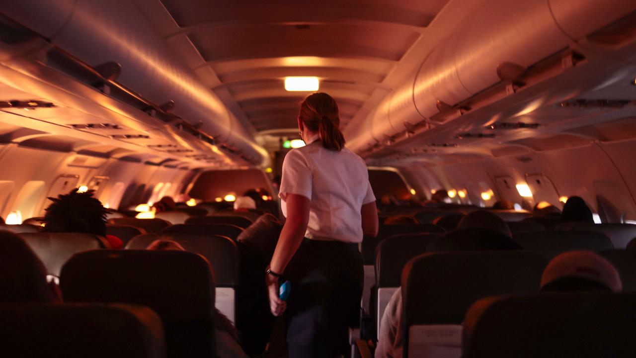 A flight attendant has revealed some of the worst things she has seen during her career. Picture: Anna Moneymaker/Getty Images/AFP