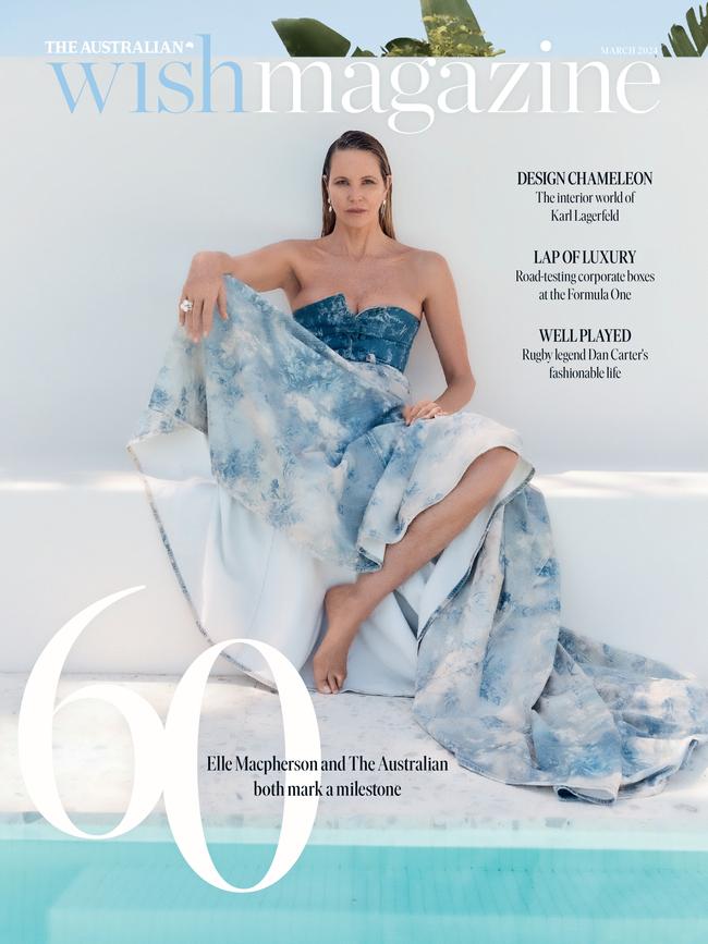 The March issue of WISH starring Elle Macpherson.