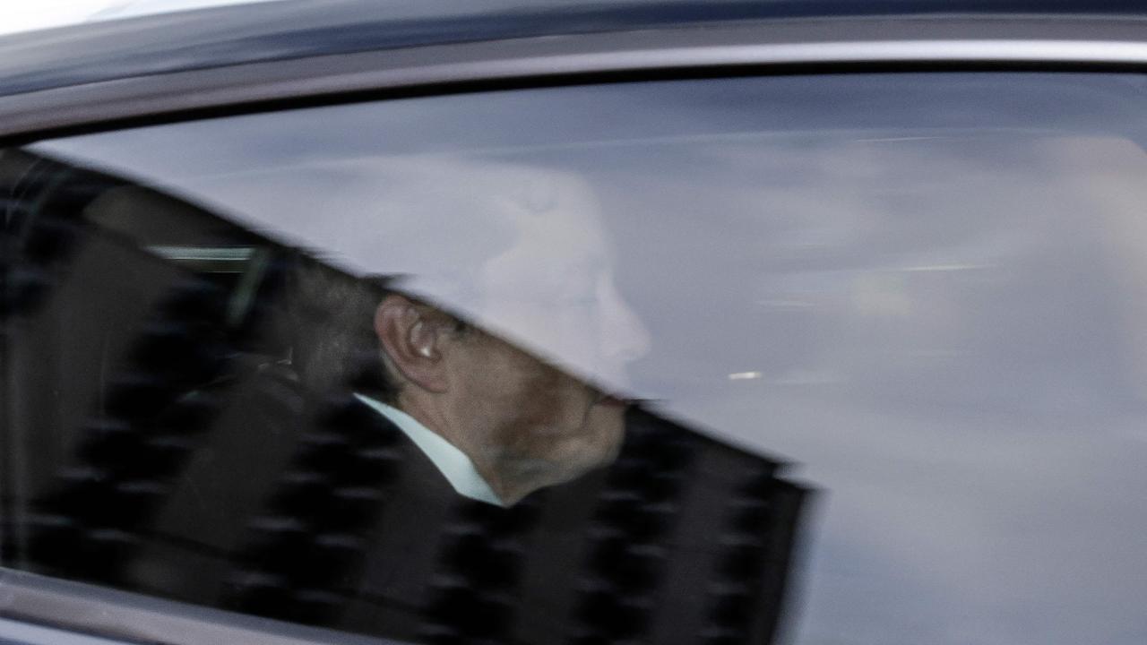 Mr Musk was seen arriving at the Leonard L. Williams Justice Center in Wilmington, Delaware. Picture: Oliver Contreras/AFP