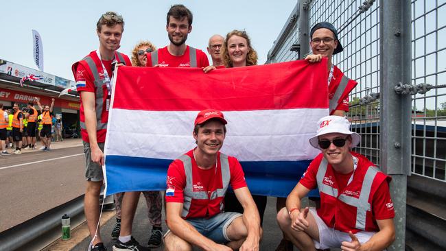 Solar Team Twente at the 2023 Bridgestone World Solar Challenge, Hidden Valley Raceway, Saturday, October 21, 2023. Picture: Pema Tamang Pakhrin.