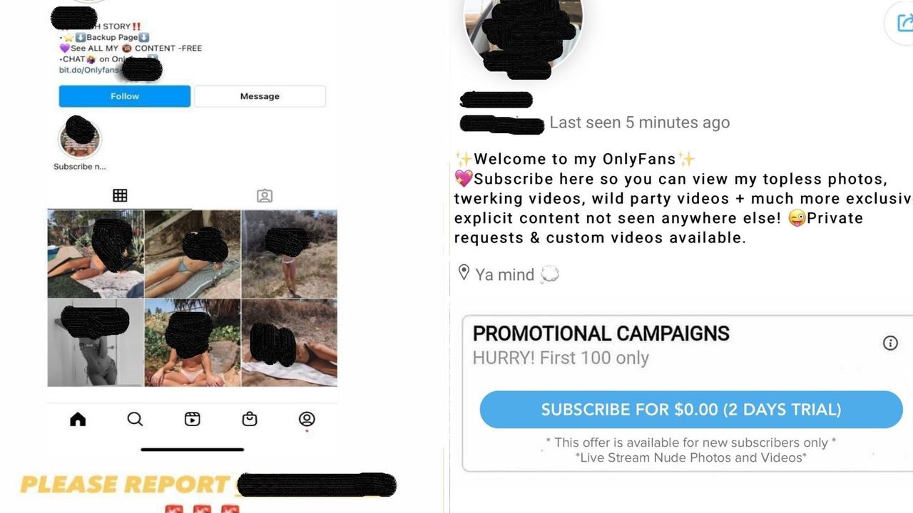 Fake onlyfans profile