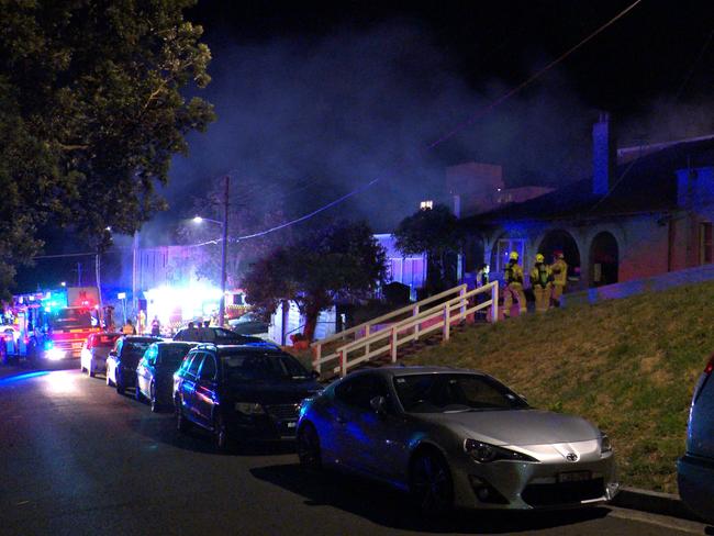 Police are investigating the suspected arson. Picture: OnScene Bondi