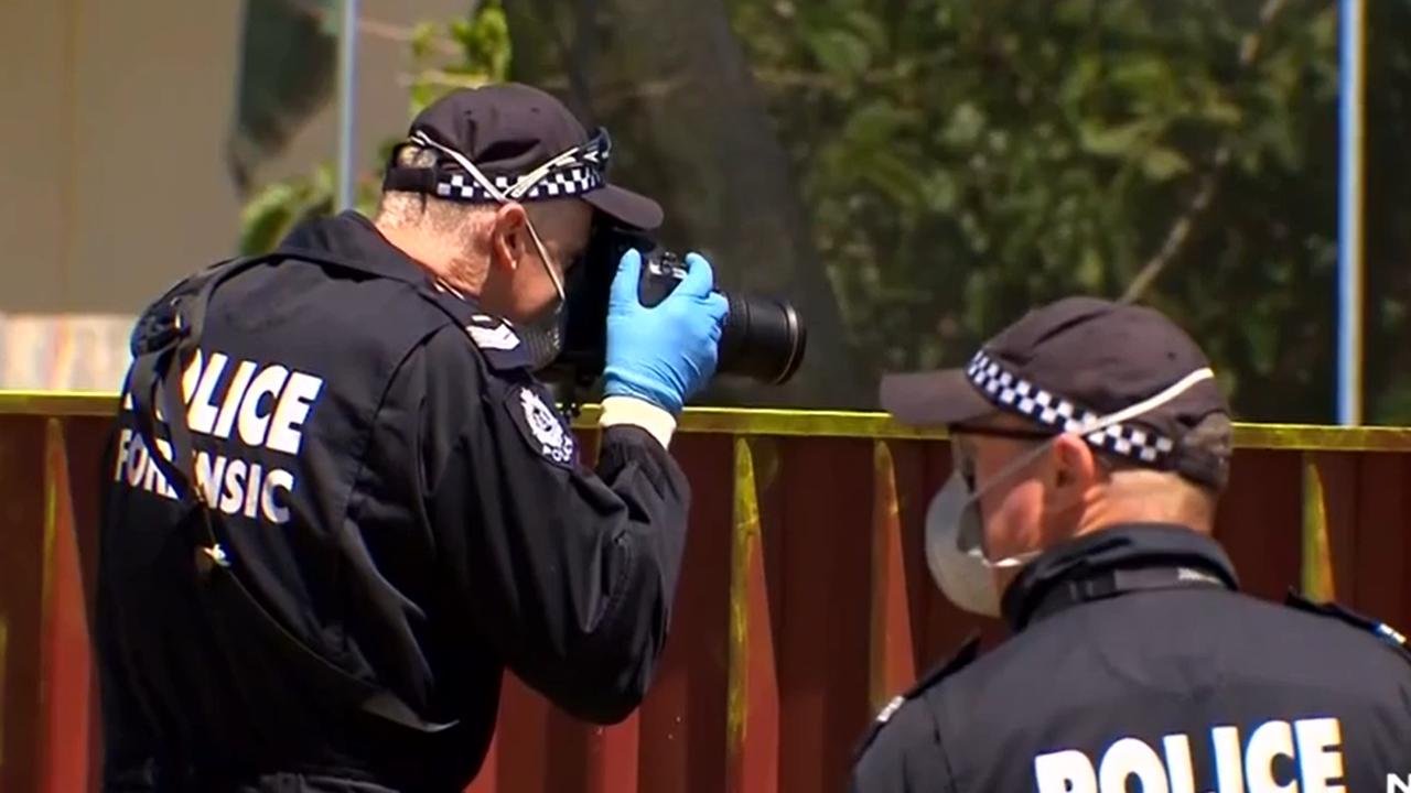 Police search Cleo Smith's family home. Picture: 7 News