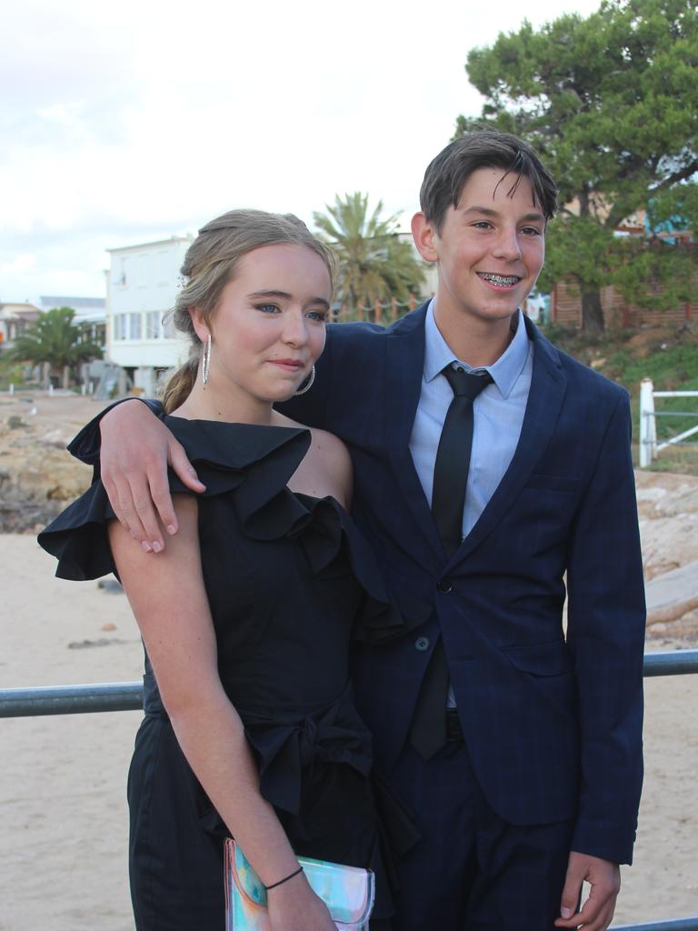 Streaky Bay Area School teens celebrated their school formal in the town, Friday November 12, 2021. Picture: Supplied