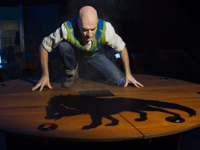 The Boy Who Talked to Dogs by Slingsby/State Theatre Company of SA. Captions Bryan Burroughs by Andy Rasheed