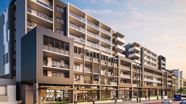 Artist impression which came out prior to the construction of the Osprey Apartments in Dee Why.