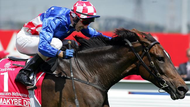 Makybe Diva was an unstoppable force in three Melbourne Cups.