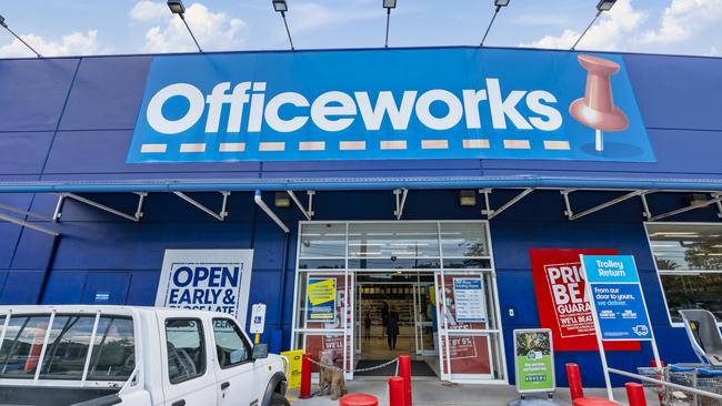 Officeworks has cashed in on working from home.