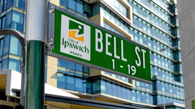 Bell Street in the Ipswich CBD. Picture: Rob Williams