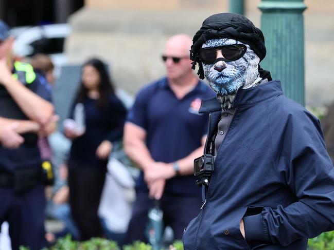 Thousands attended the Brisbane rally. Picture: Tertius Pickard