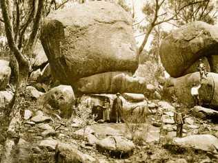 TOURISTS: Day trippers visit the Girraween National Park. Picture: QLDpics