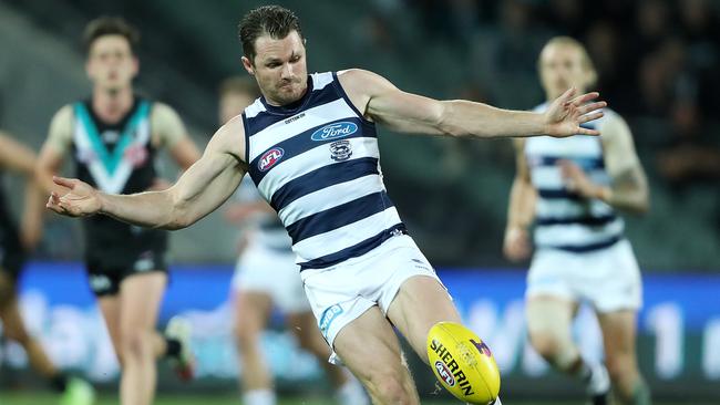 Geelong Cats star and AFL Players Association president Patrick Dangerfield Picture: Sarah Reed