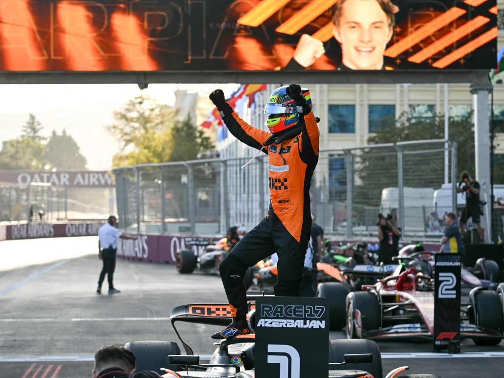 F1 Azerbaijan Grand Prix 2024: Oscar Piastri wins second race ...