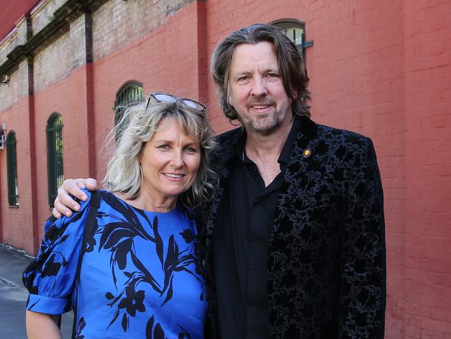 05/12/2024. Acclaimed photographers and couple Trent Parke and Narelle Autio, photographed together outside the Powerhouse Museum  in Sydney ahead of the launch of their first collaborative commission in 5 years. Britta Campion / The Australian