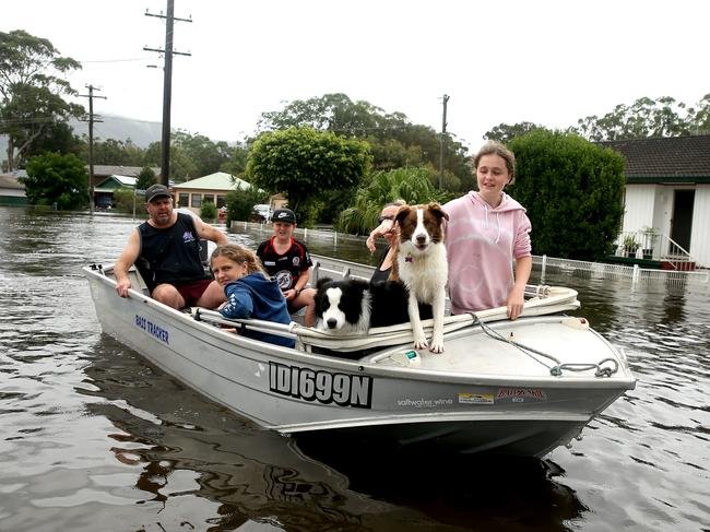 WEEKEND TELEGRAPHS SPECIAL. MUST TALK WITH PIC ED JEFF DARMANIN BEFORE PUBLISHING.  Wild weather lashes the NSW mid north coast causing major flooding in Port Macquarie and surrounding towns. North Haven south of Port Macquarie inundated with flood waters.   Nathan Edwards