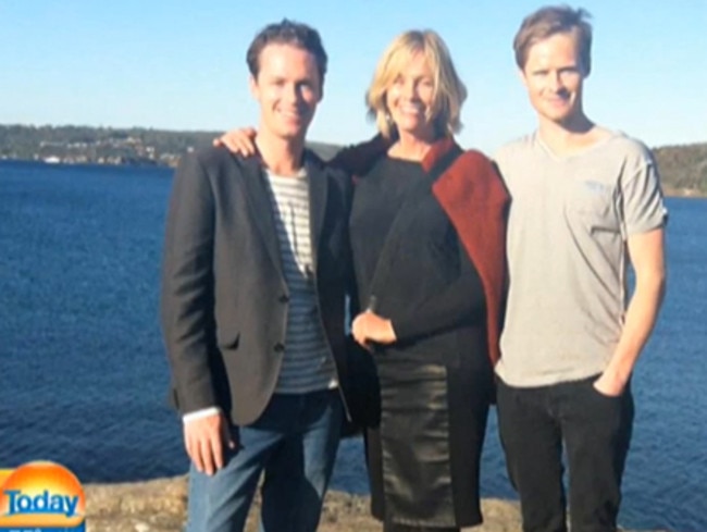 Thomas and Tori’s mother Rowie are ‘very very close’. Pic: Today Show/Nine Network