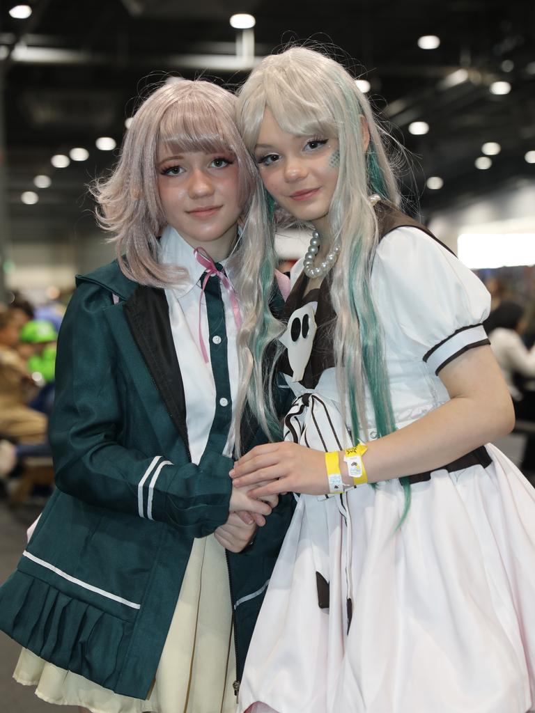 Supanova Comic Con at Adelaide Showground. Taylor Woore, and Makayla Simmons. Picture: Dean Martin