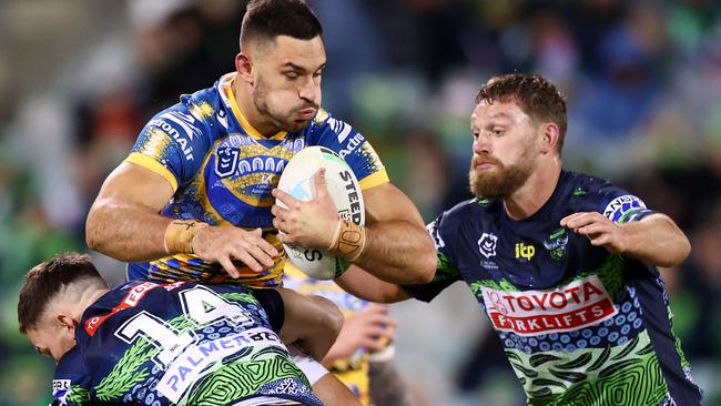 The Eels are trying hard to keep Matterson but the task has likely become more difficult with his selection in the Blues side.