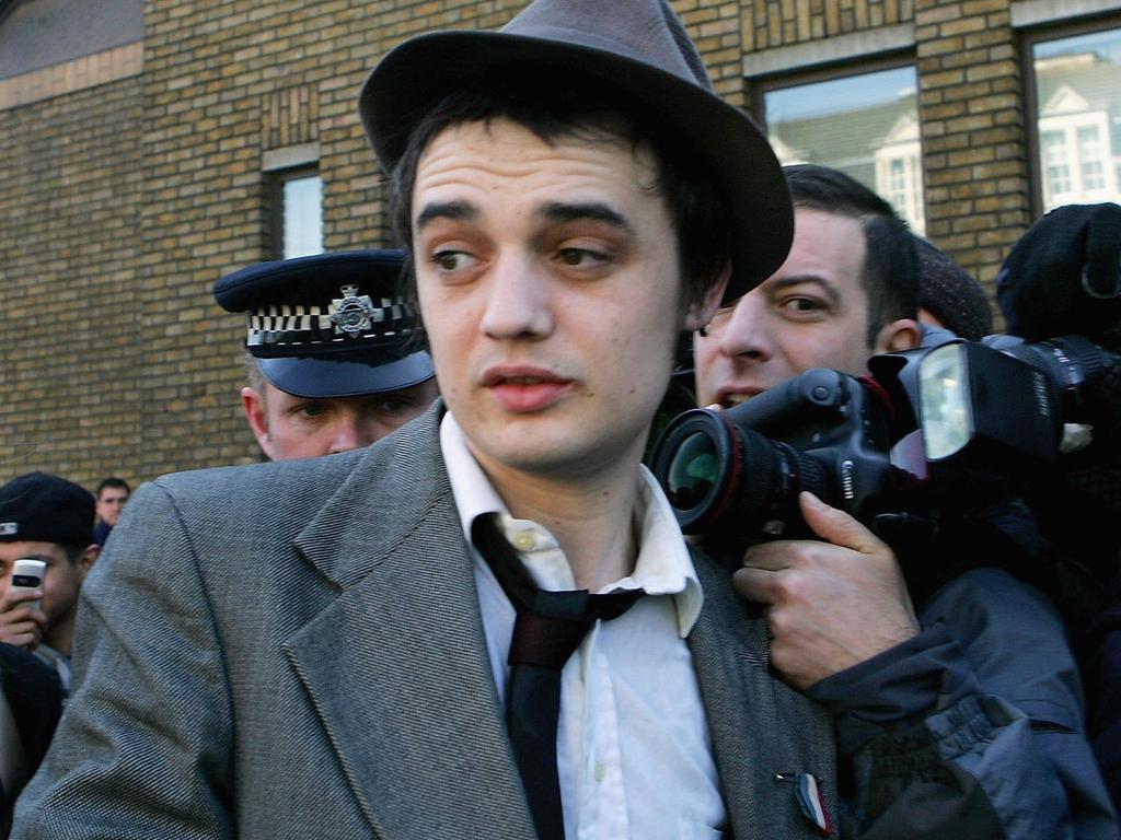 Doherty was a tabloid magnet during the early 2000s. Picture: Daniel Berehulak/Getty Images