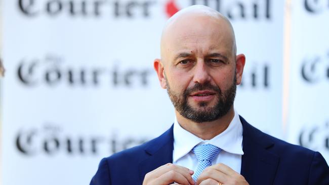 NRL CEO Todd Greenberg’s contract may not be extended. Picture: Lachie Millard