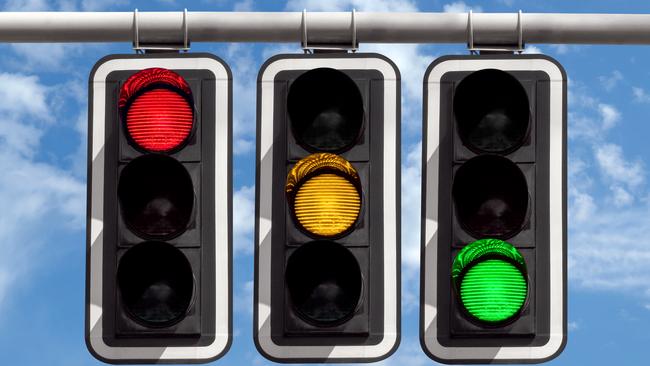 The system works by taking images from a camera on top of the traffic light and processing them using AI equipment fitted to the structure