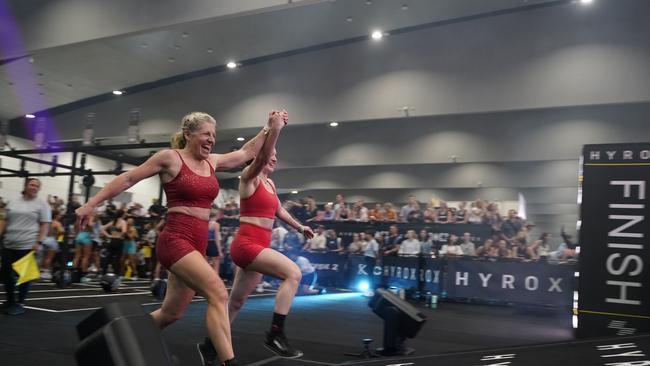 10000 athletes put their fitness to the test in a massive Hyrox competition this weekend (14-15 Dec) at Melbourne Exhibition and Convention Centre. Picture Valeriu Campan