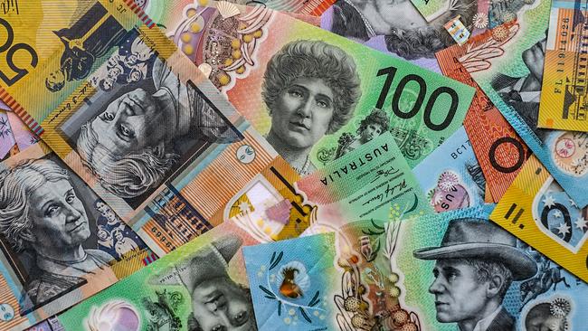 AUSTRALIA - NewsWire Photos - General view editorial generic stock photo image of Australian cash money currency. Picture: NewsWire / Nicholas Eagar