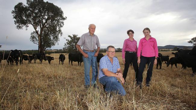 Tony, Marg and Oliver Killalea. Picture: Yuri Kouzmin