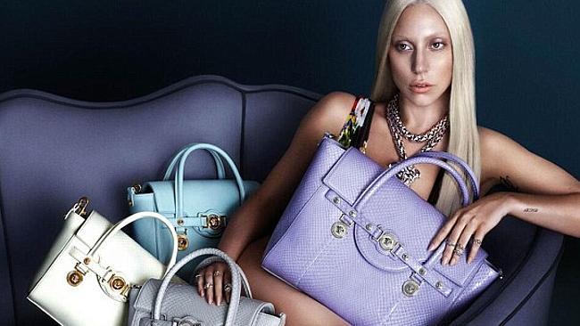 Lady Gaga’s final Versace image.