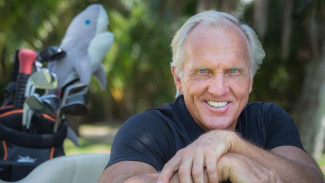 Greg Norman opens up about his daily routine. Picture: Channel 7