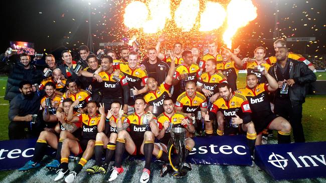 Rennie’s Chiefs won the Super Rugby title in 2012.