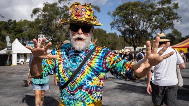 A Bluesfest attendee in 2022, which Noble called a ‘big return’ for the festival before ‘the whole thing went south’. Picture: Kurt Petersen